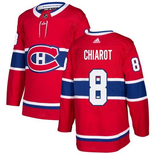 Cheap Adidas Montreal Canadiens 8 Ben Chiarot Red Home Authentic Stitched Youth NHL Jersey